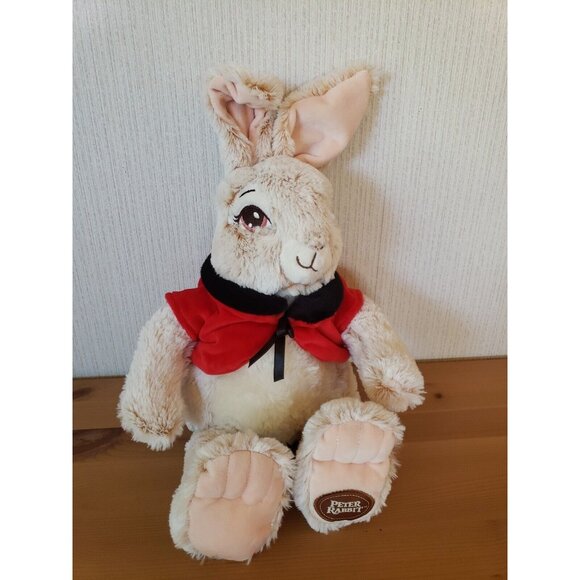 Peter Rabbit Plush Dan Dee Beatrix Potter 2020 Movie Collector Choice Red Jacket - Picture 1 of 8